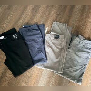 NY&C Women’s Dress Pants Lot Size 10 | 4 Pairs | 2 NWT | Work Career Slacks